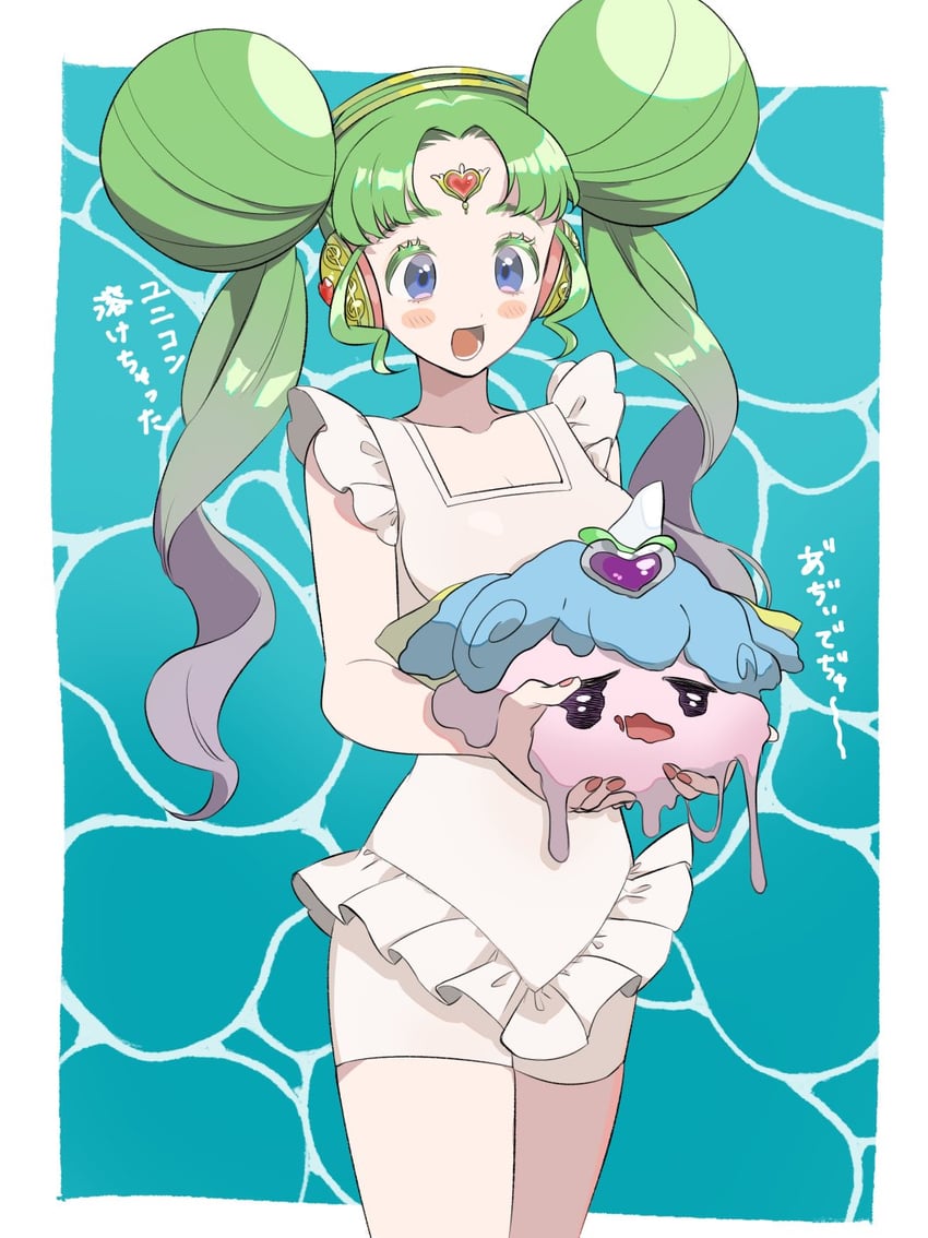 falulu and unicorn (pretty series and 1 more) drawn by niku_(onikujunjuwa)