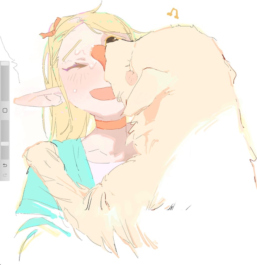 marcille donato and falin touden (dungeon meshi) drawn by le_(szs0k)