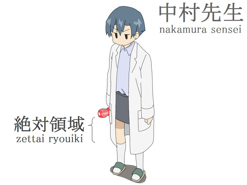 nakamura kana (nichijou and 1 more) drawn by shirosato