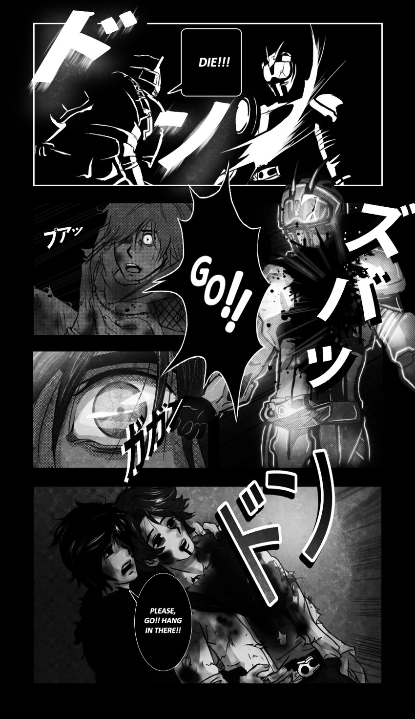 kamen rider mach, chase, shijima gou, gold drive, and banno tenjuurou (kamen rider and 1 more) drawn by breaking_sasuke
