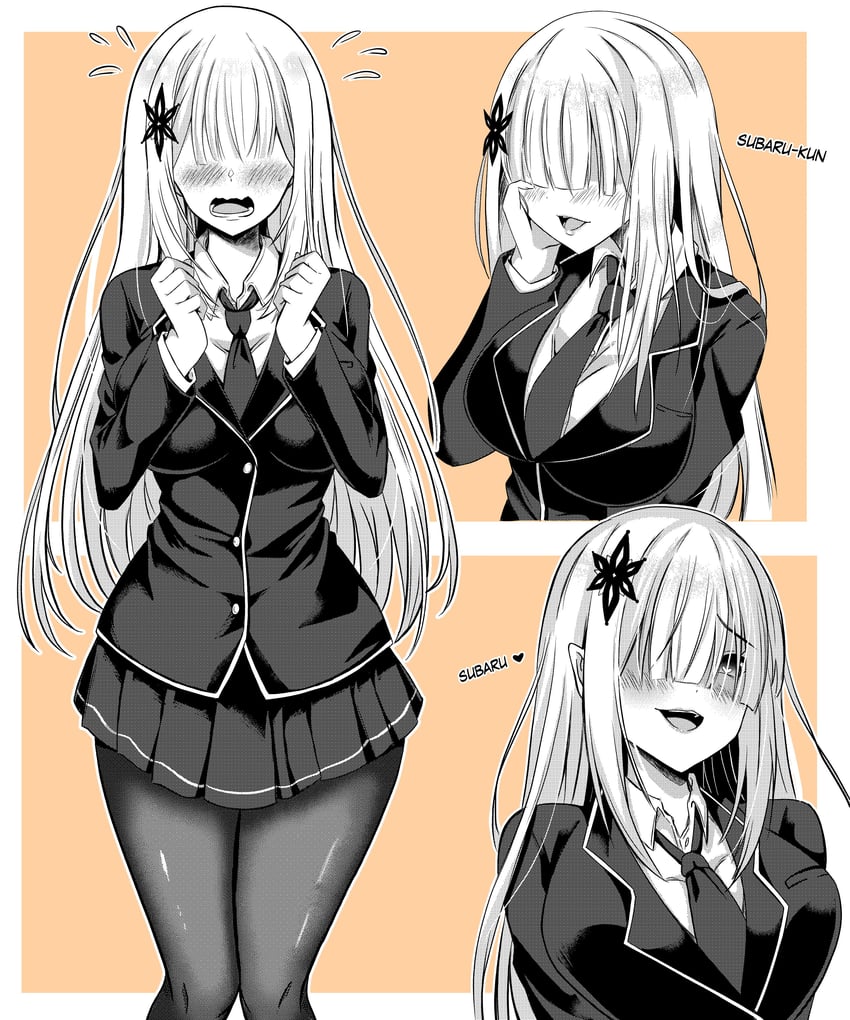 satella (re:zero kara hajimeru isekai seikatsu) drawn by ayannon_yumme