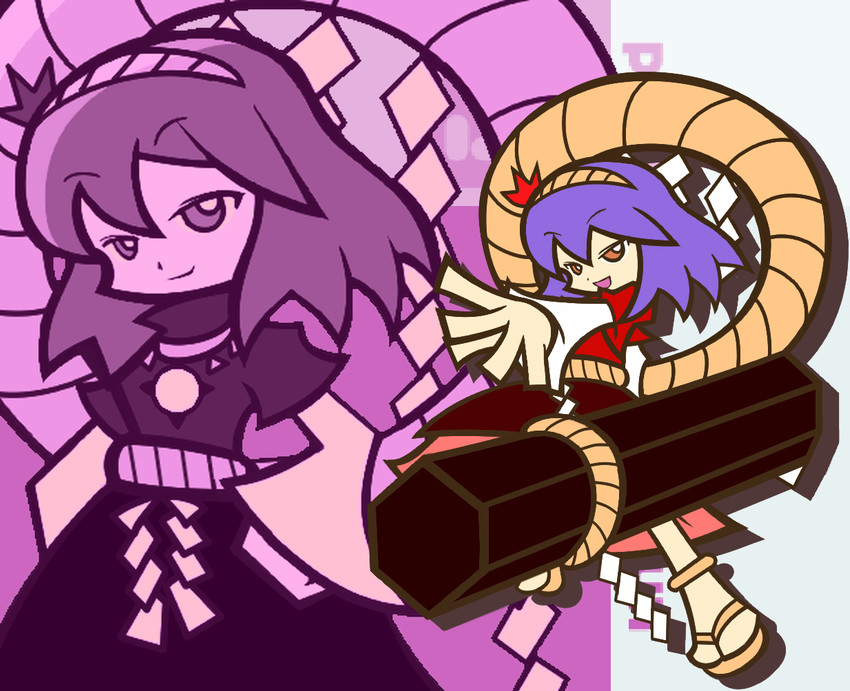 yasaka kanako (touhou and 2 more) drawn by y&k