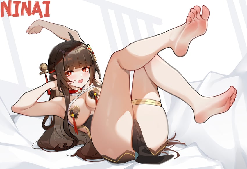 lingsha (honkai and 1 more) drawn by ninai