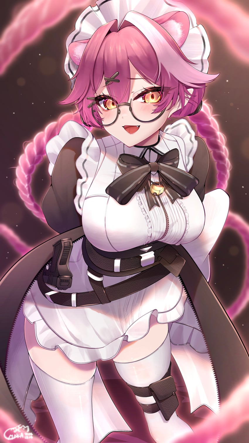 raora panthera (hololive and 1 more) drawn by maka_aratame