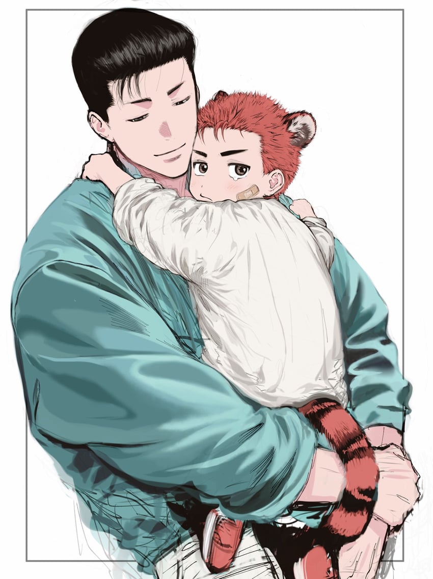 sakuragi hanamichi and mito youhei (slam dunk) drawn by llll_100