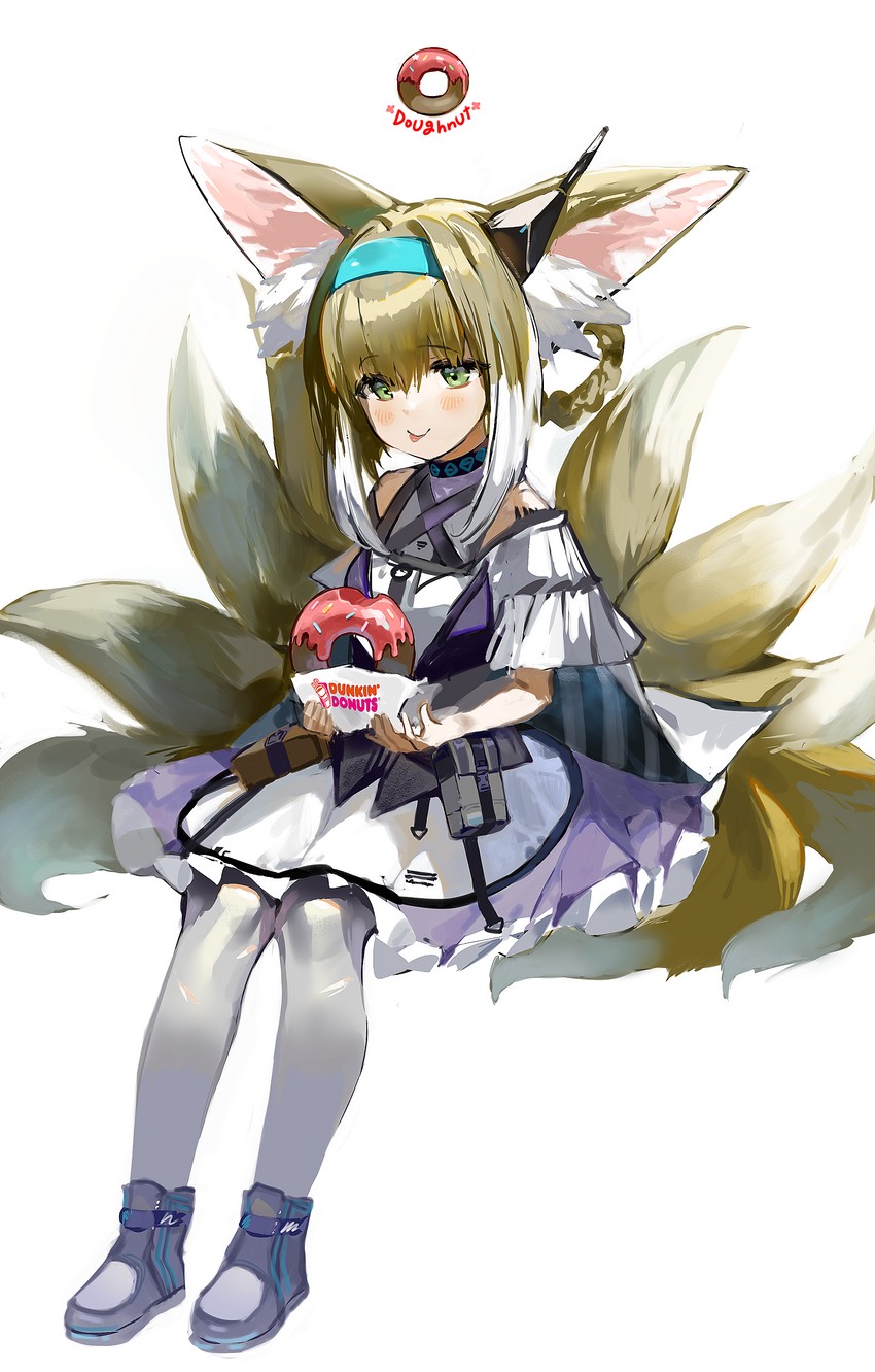 suzuran (arknights and 1 more) drawn by moko_(moko/moko)
