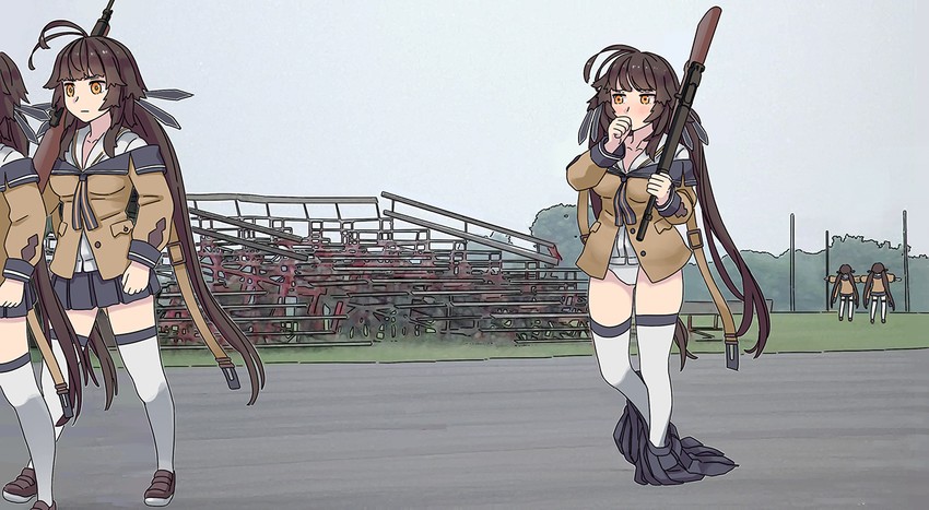 m14 (girls' frontline and 1 more) drawn by tab_(tabkun)