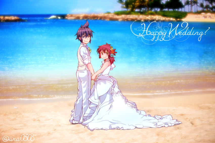 alain and mairin (pokemon and 1 more) drawn by ara_(sora-ageha)