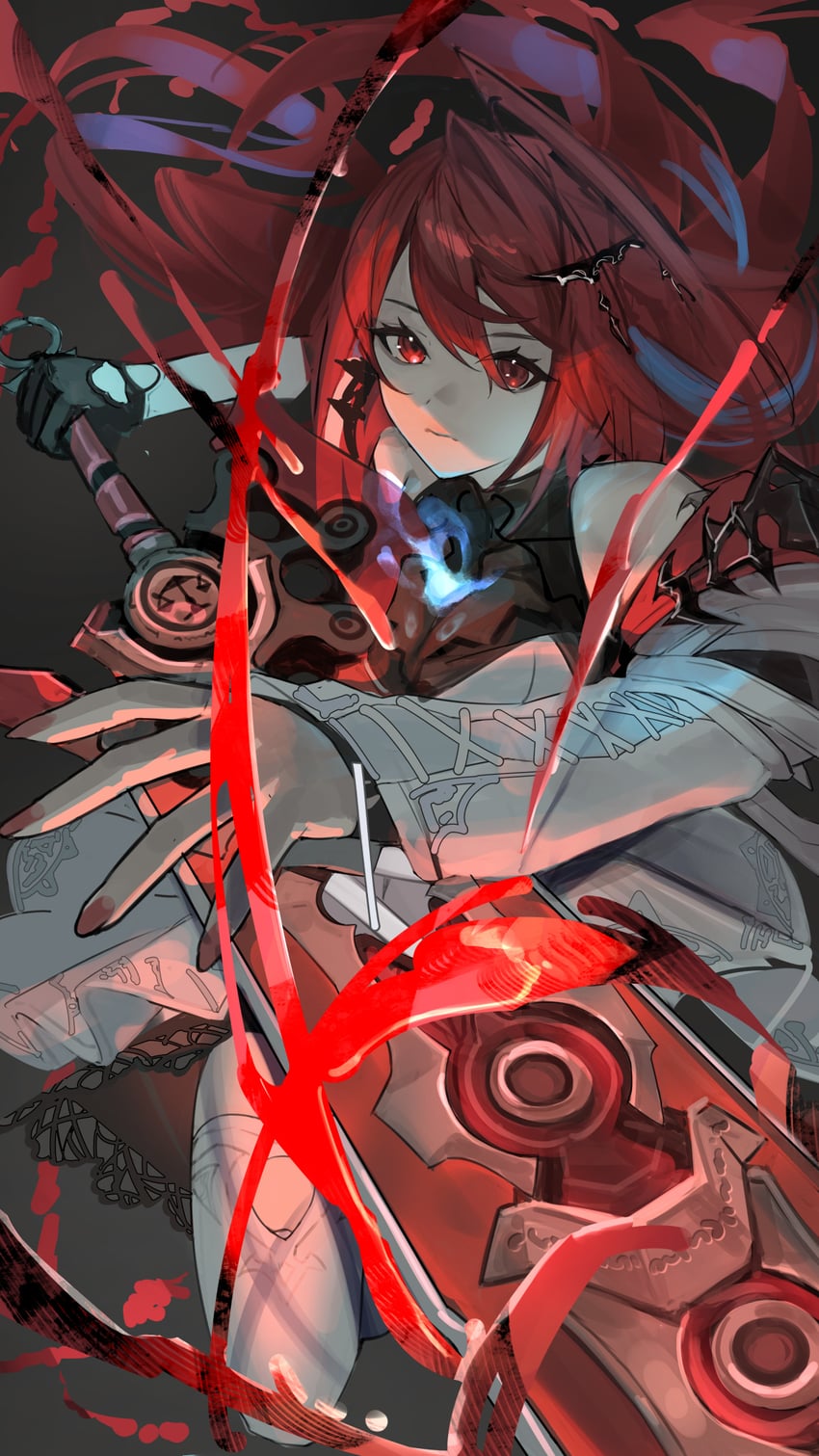 elizabeth rose bloodflame (hololive and 1 more) drawn by kouhiipan