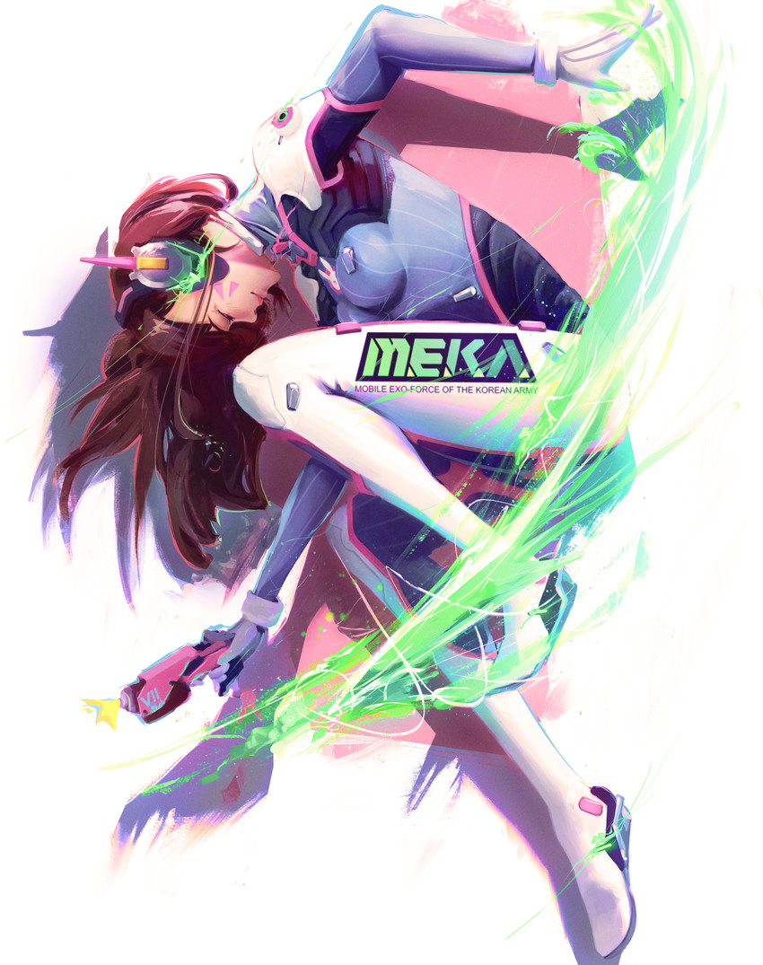 d.va (overwatch and 1 more) drawn by asevc