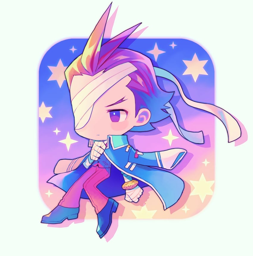 apollo justice (ace attorney and 1 more) drawn by ouse_(otussger)