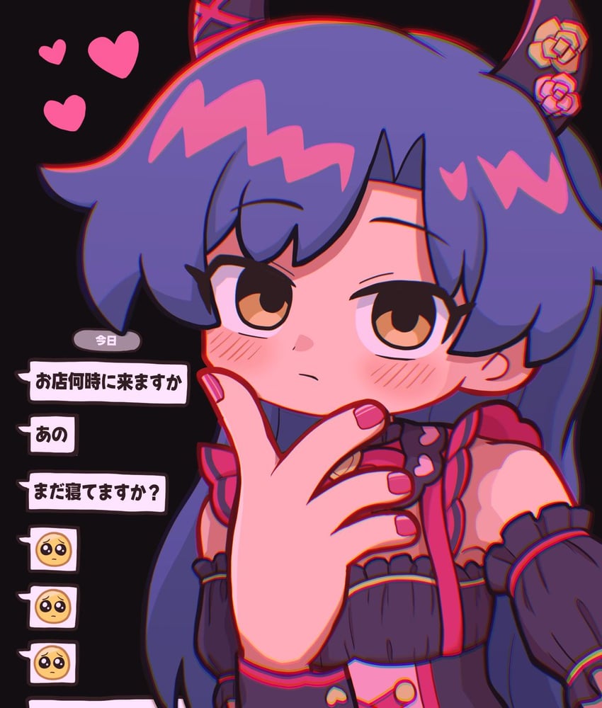 kisaragi chihaya (idolmaster and 2 more) drawn by fis_(t83192933)