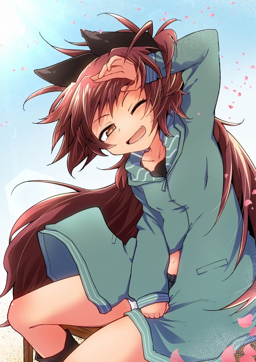 sakura kyoko (mahou shoujo madoka magica) drawn by hitori_jozu