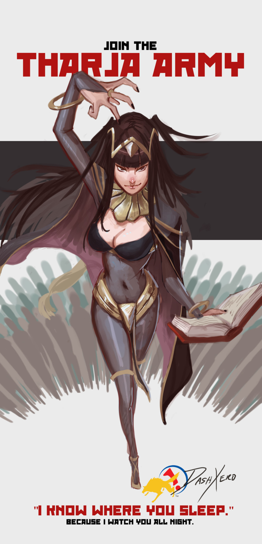 tharja (fire emblem and 2 more) drawn by dash_xero