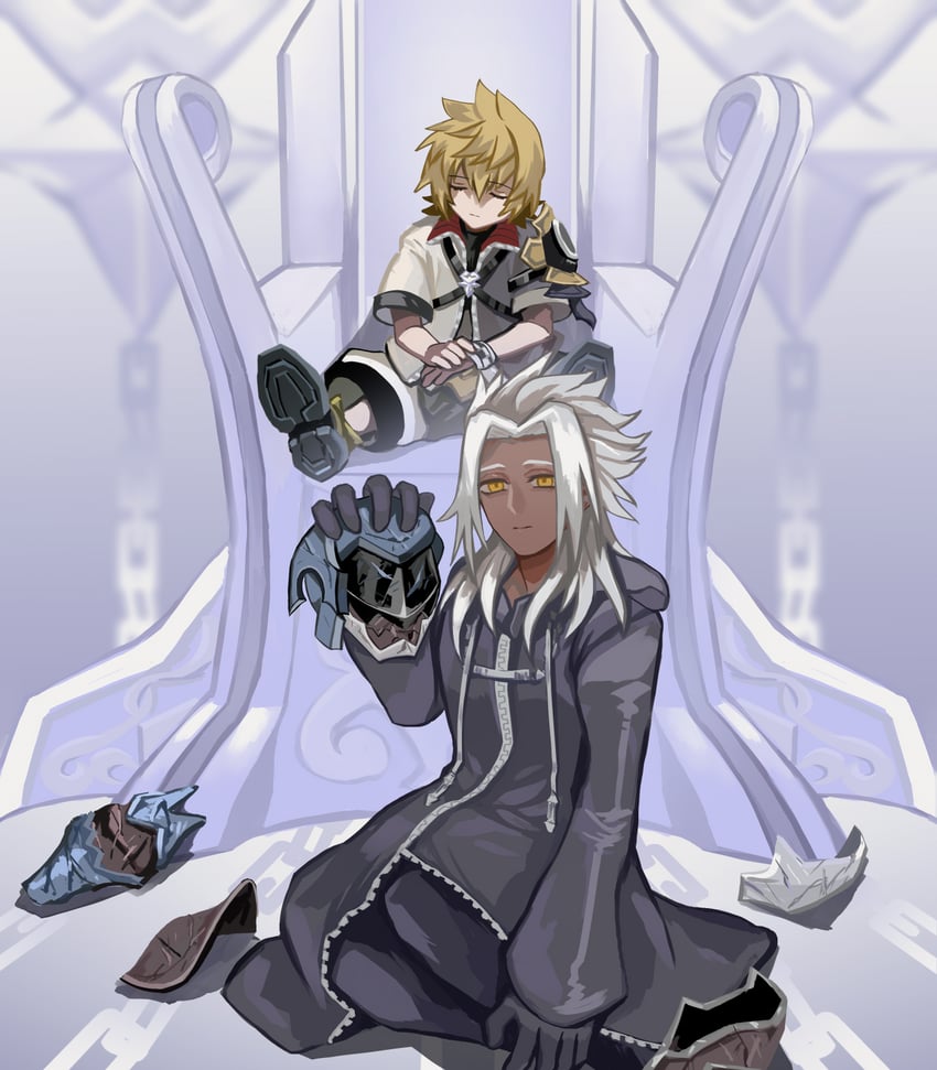 ventus and xemnas (kingdom hearts and 1 more) drawn by keiseki1