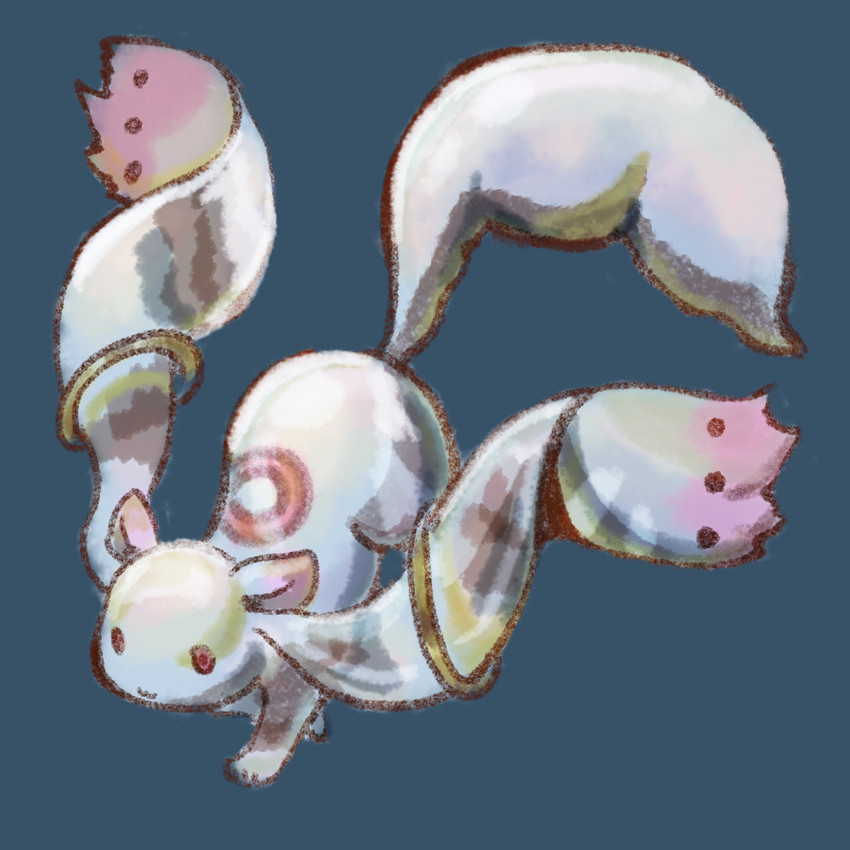 kyubey (mahou shoujo madoka magica) drawn by ryuu_kiba_okami
