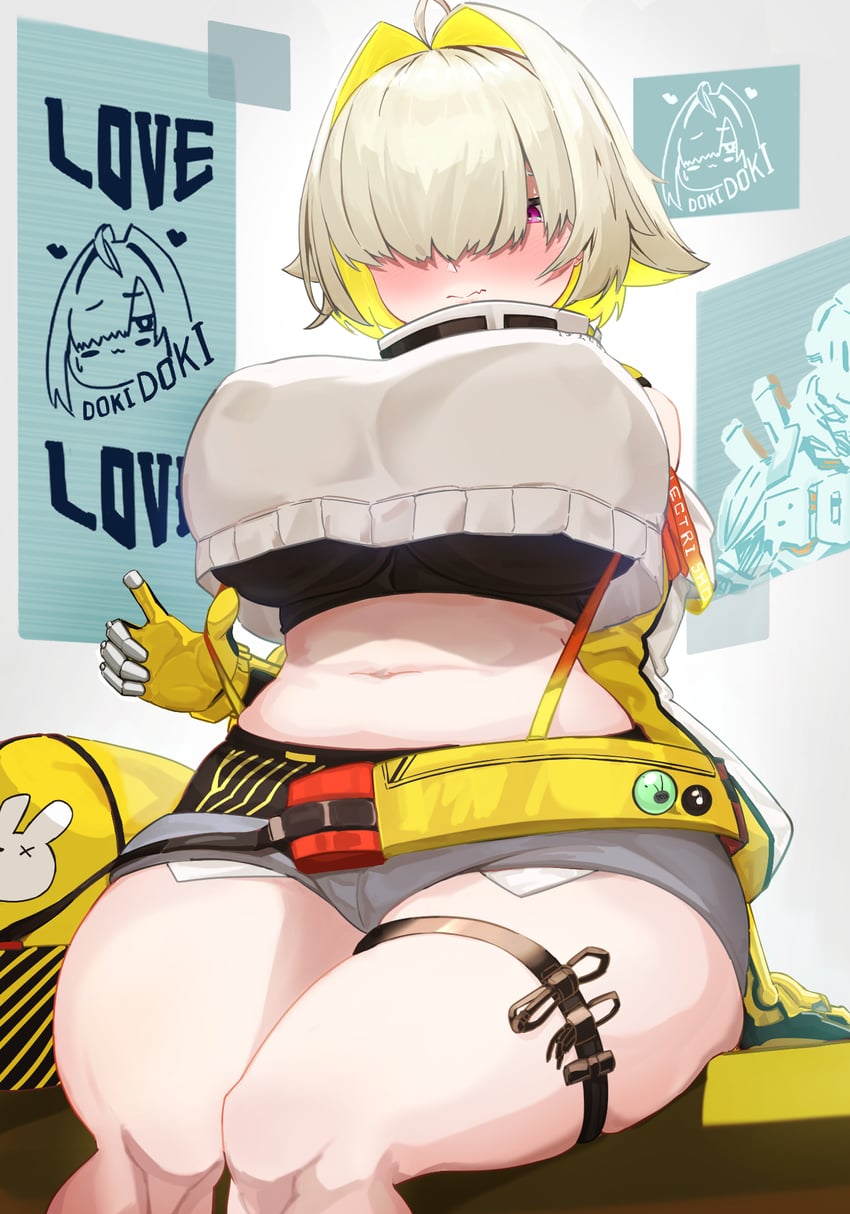 elegg (goddess of victory: nikke and 1 more) drawn by hizakake