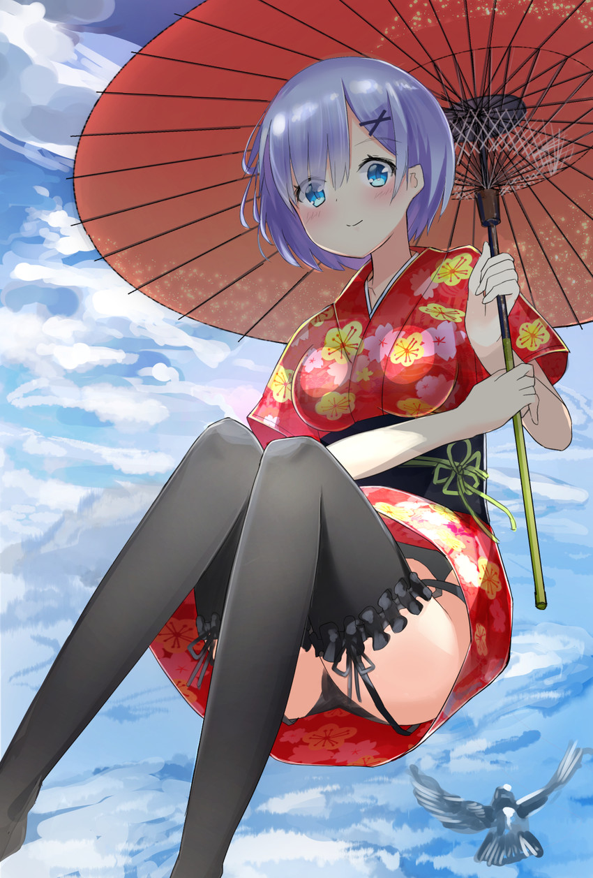 rem (re:zero kara hajimeru isekai seikatsu) drawn by ringocha_(appleteatea)
