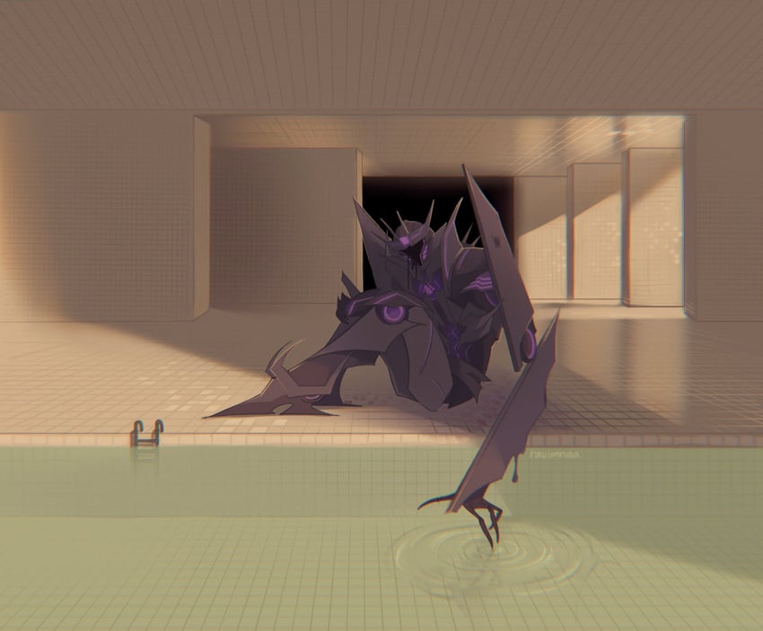 soundwave (transformers and 3 more) drawn by ravimnaa