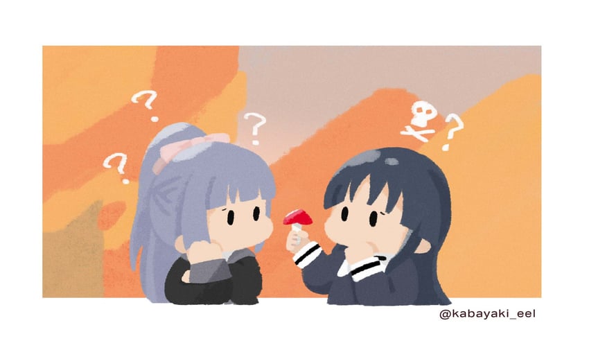 shirai yuyu and fukuyama jeanne sachie (assault lily) drawn by kabayaki_(kabayaki_eel)