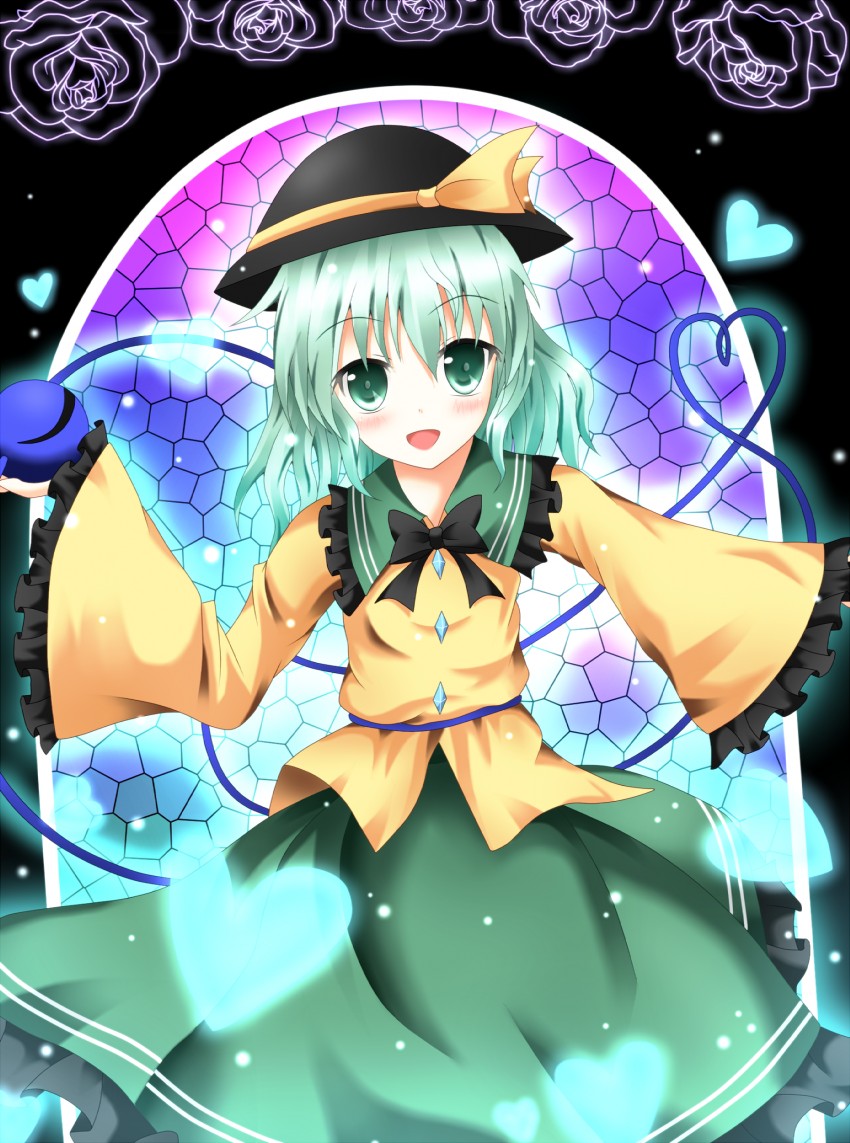 komeiji koishi (touhou) drawn by yurasuku
