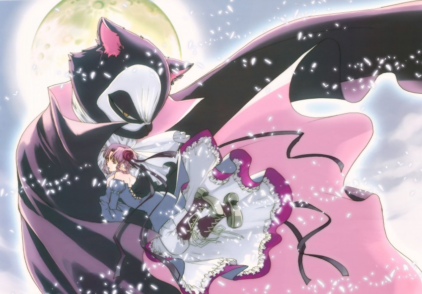 mizunashi akari and cait sith (aria) drawn by amano_kozue