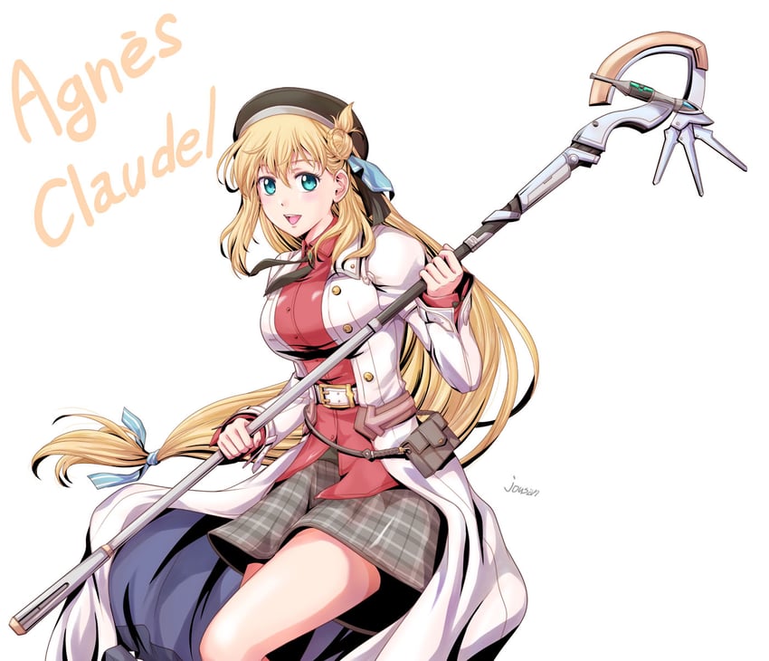 agnes claudel (eiyuu densetsu and 2 more) drawn by xiacheng_tatsuya