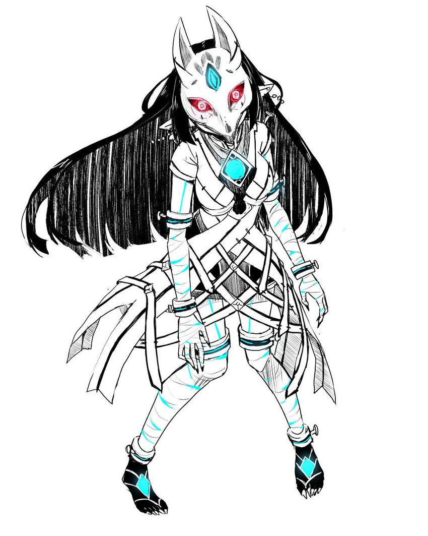 kasandra (xenoblade chronicles and 1 more) drawn by madanai_(morisumeshi)
