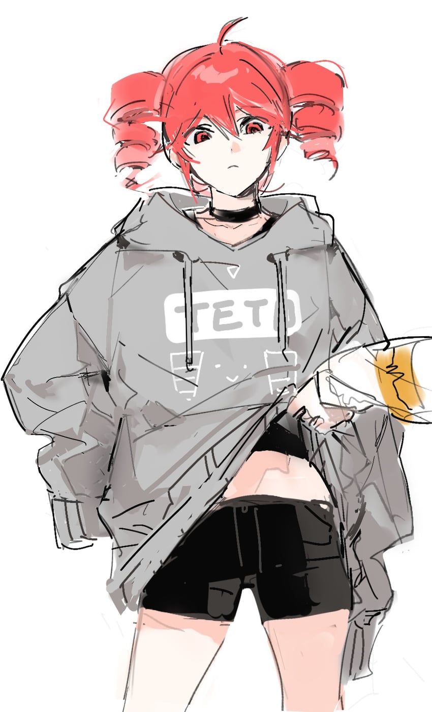 kasane teto and adachi rei (utau and 1 more) drawn by munjiduck