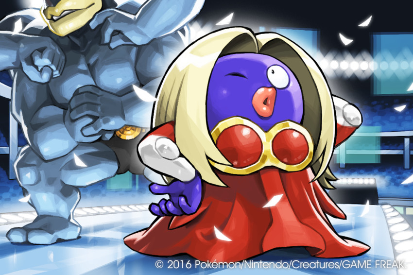 machamp and jynx (pokemon and 1 more) drawn by saitou_naoki