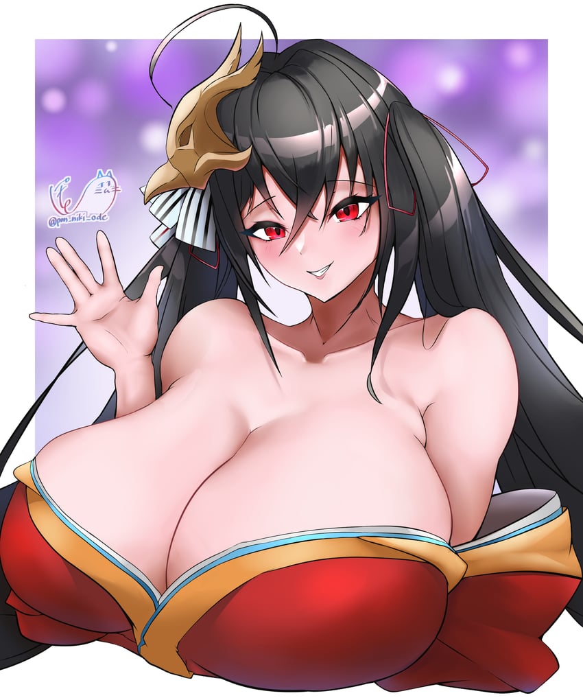 taihou (azur lane) drawn by pon_niki_ode