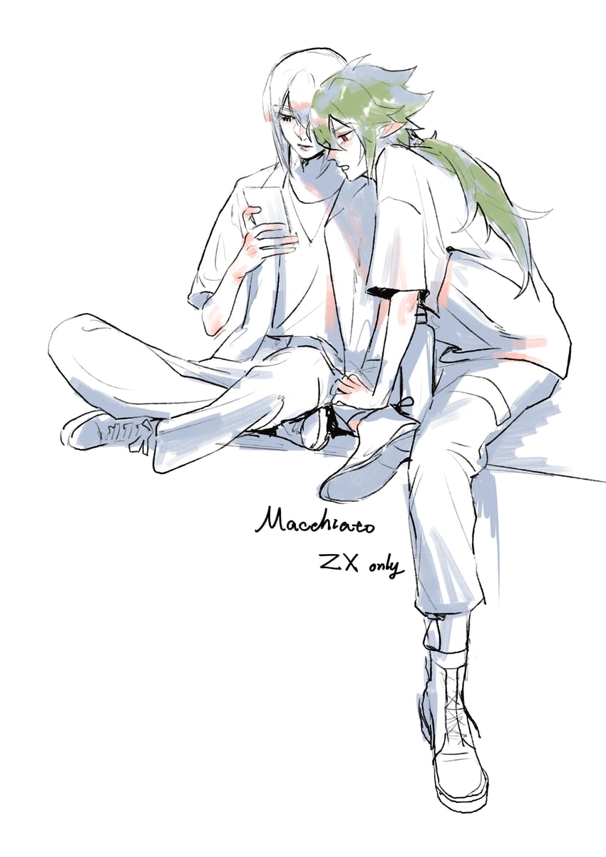 xander and zain (aotu world) drawn by macchiato_bi_guanzhong