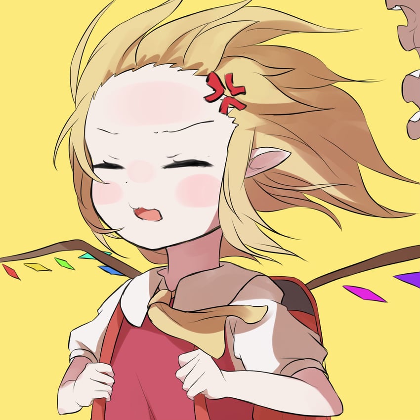 flandre scarlet (touhou and 1 more) drawn by ar_(maeus)