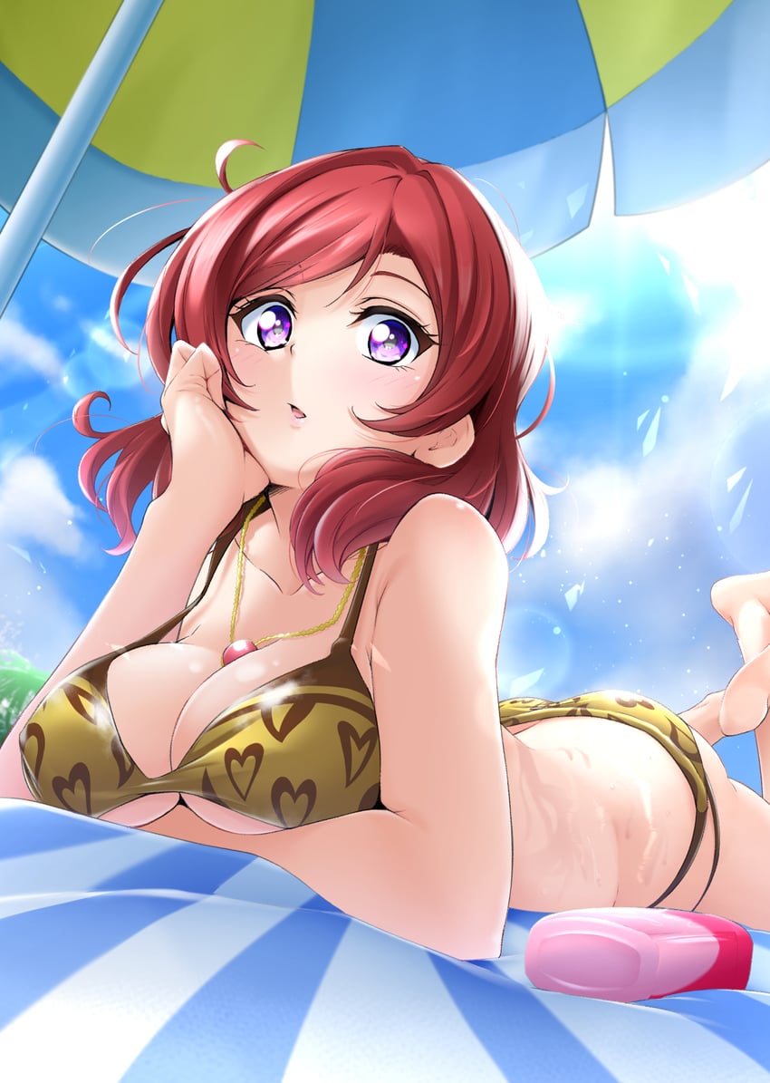 nishikino maki (love live! and 1 more) drawn by kirisaki_reina