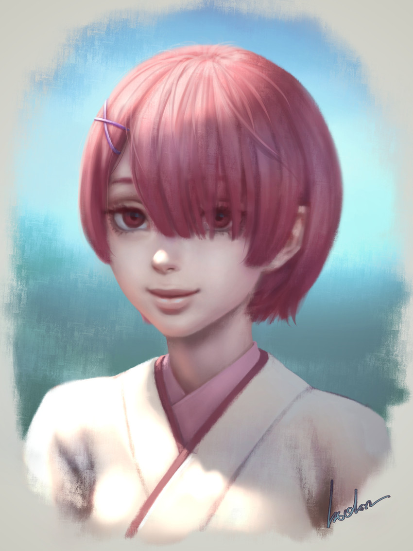 ram (re:zero kara hajimeru isekai seikatsu) drawn by gohpot