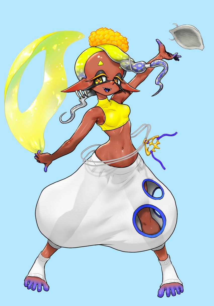 frye (splatoon and 1 more) drawn by koharu2.5