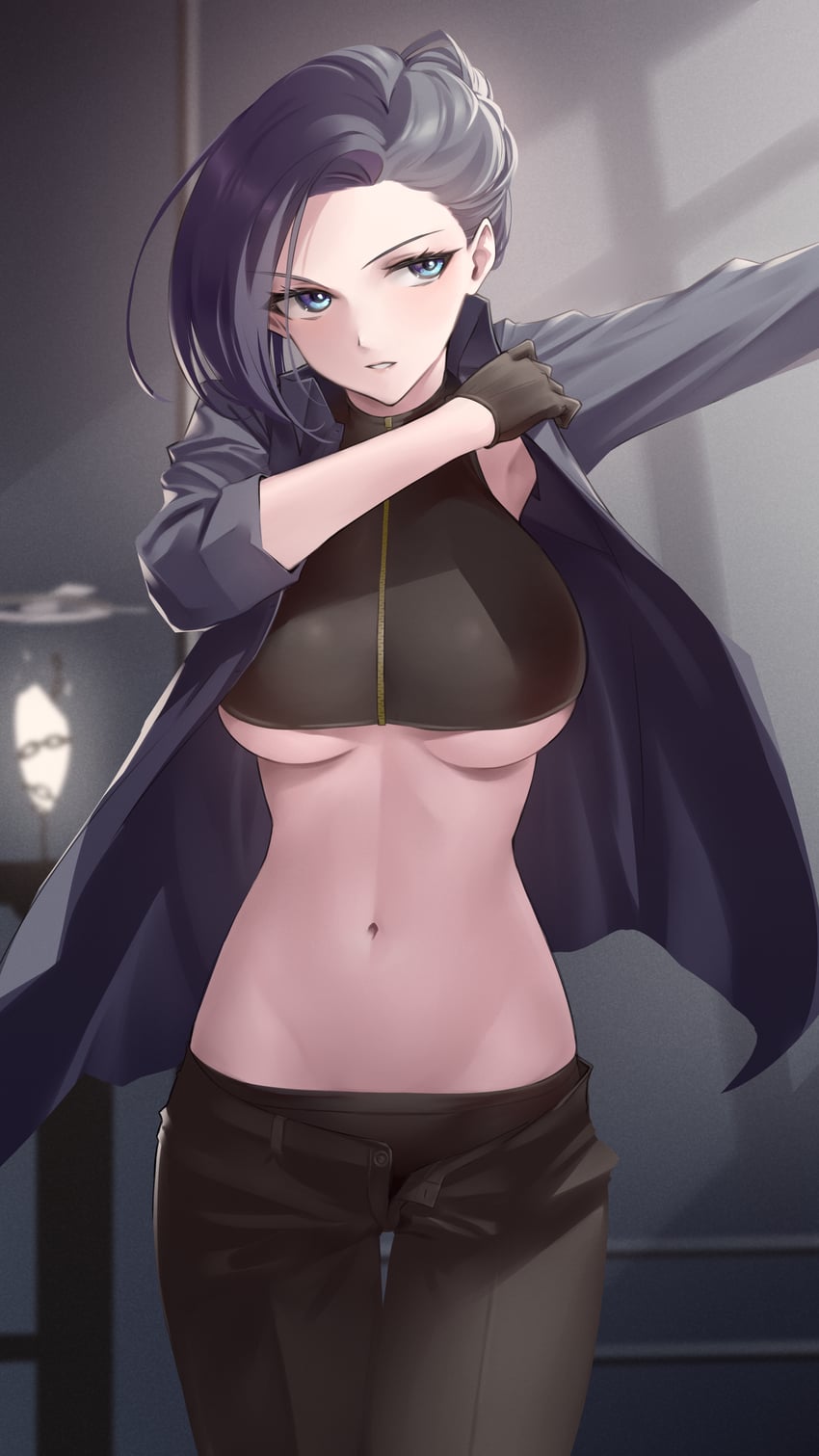 ouro kronii (hololive and 1 more) drawn by somebody_(leiking00)