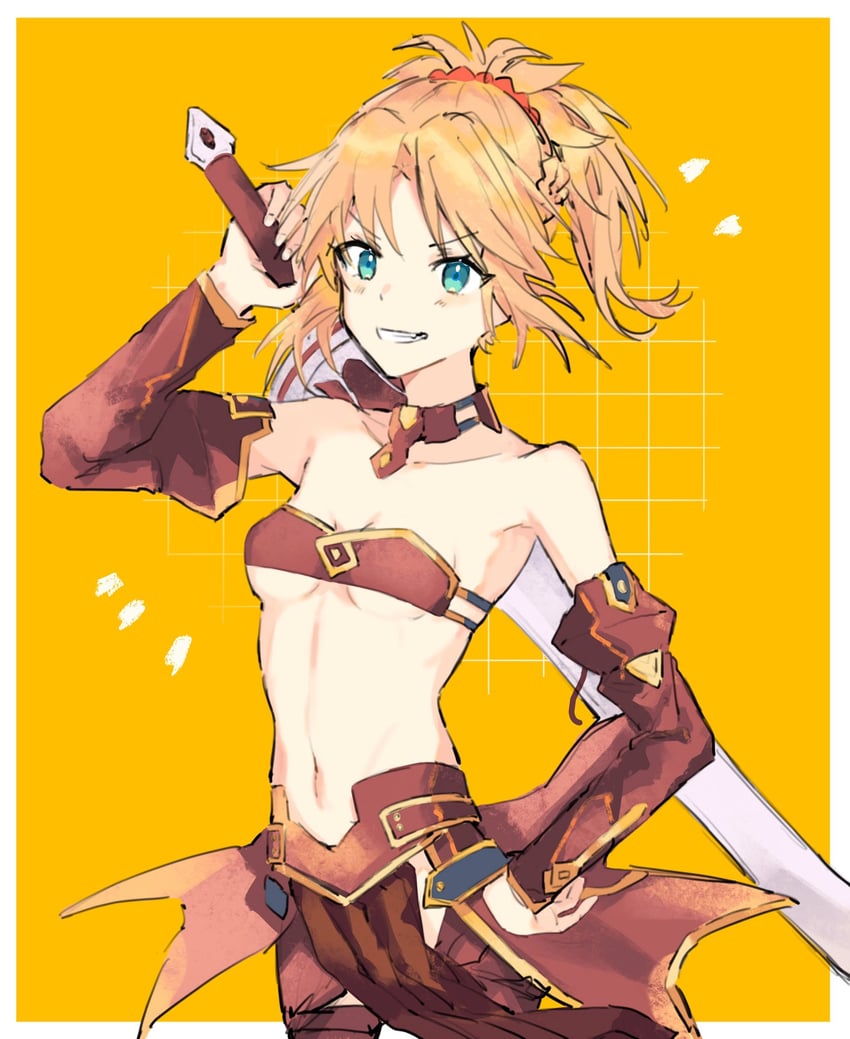 mordred (fate and 1 more) drawn by rizu033