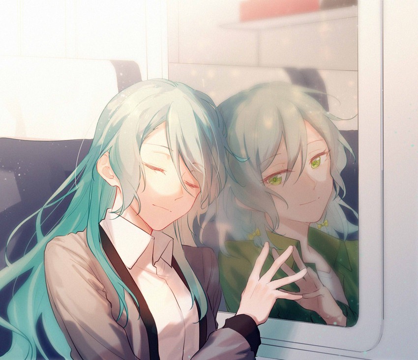 hikawa sayo and hikawa hina (bang dream!) drawn by walluka
