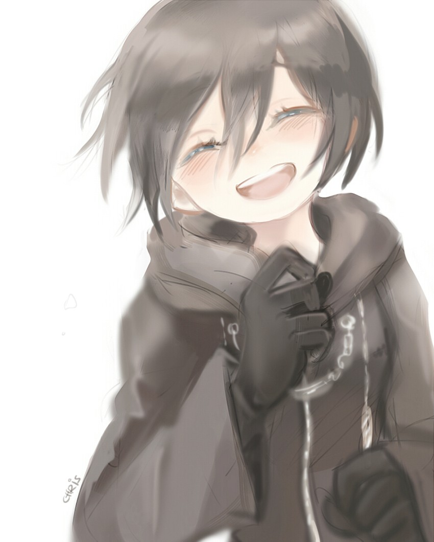 xion (kingdom hearts and 1 more) drawn by momoppi