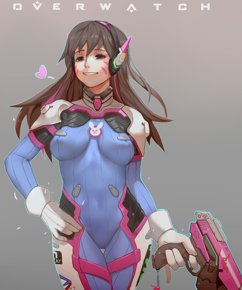 d.va (overwatch and 1 more) drawn by mizu_(dl7613)