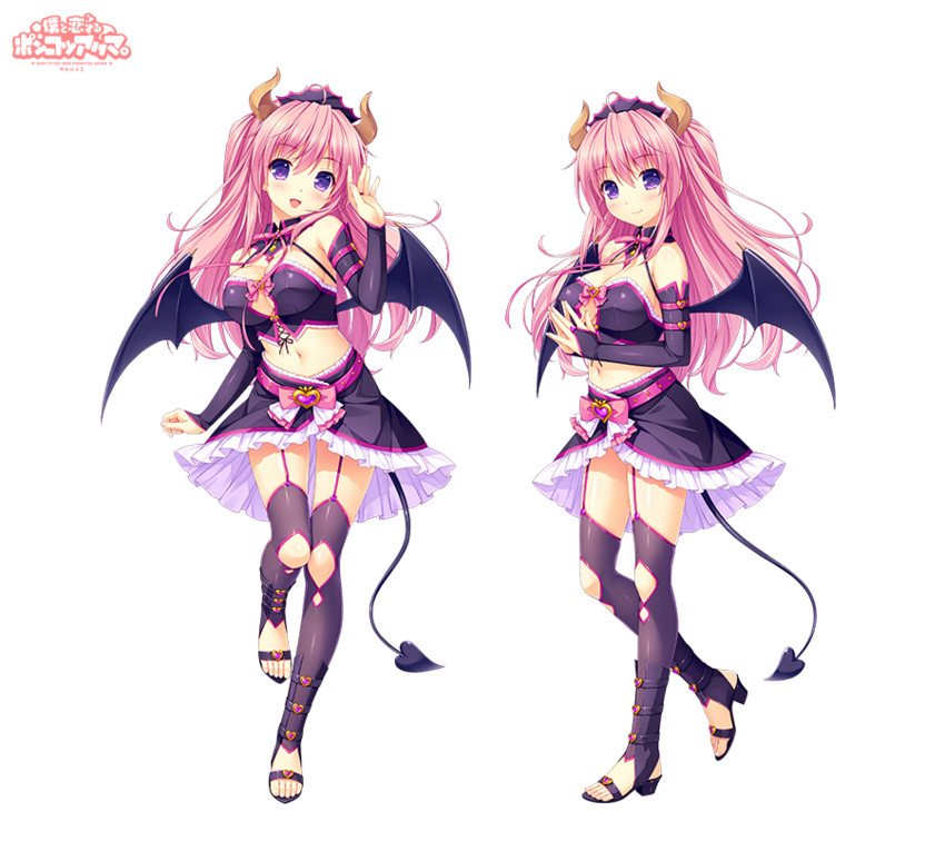 kiritani riria (boku to koi suru ponkotsu akuma.) drawn by sayori_(neko_works)