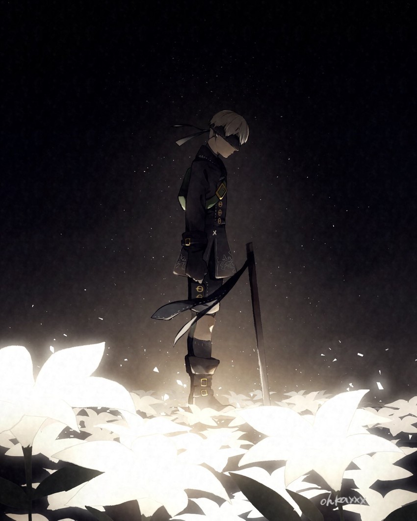 9s (nier and 1 more) drawn by ouka_(stan)