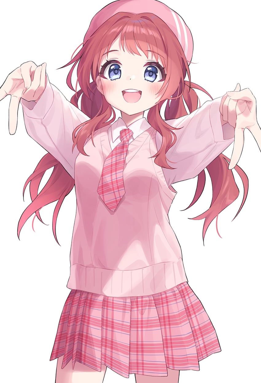 hanami saki (idolmaster and 1 more) drawn by chobi_(penguin_paradise)