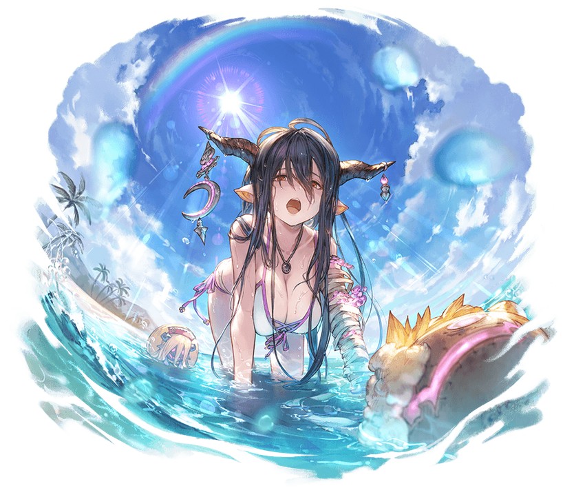 danua, gretel, and hansel (granblue fantasy) drawn by minaba_hideo