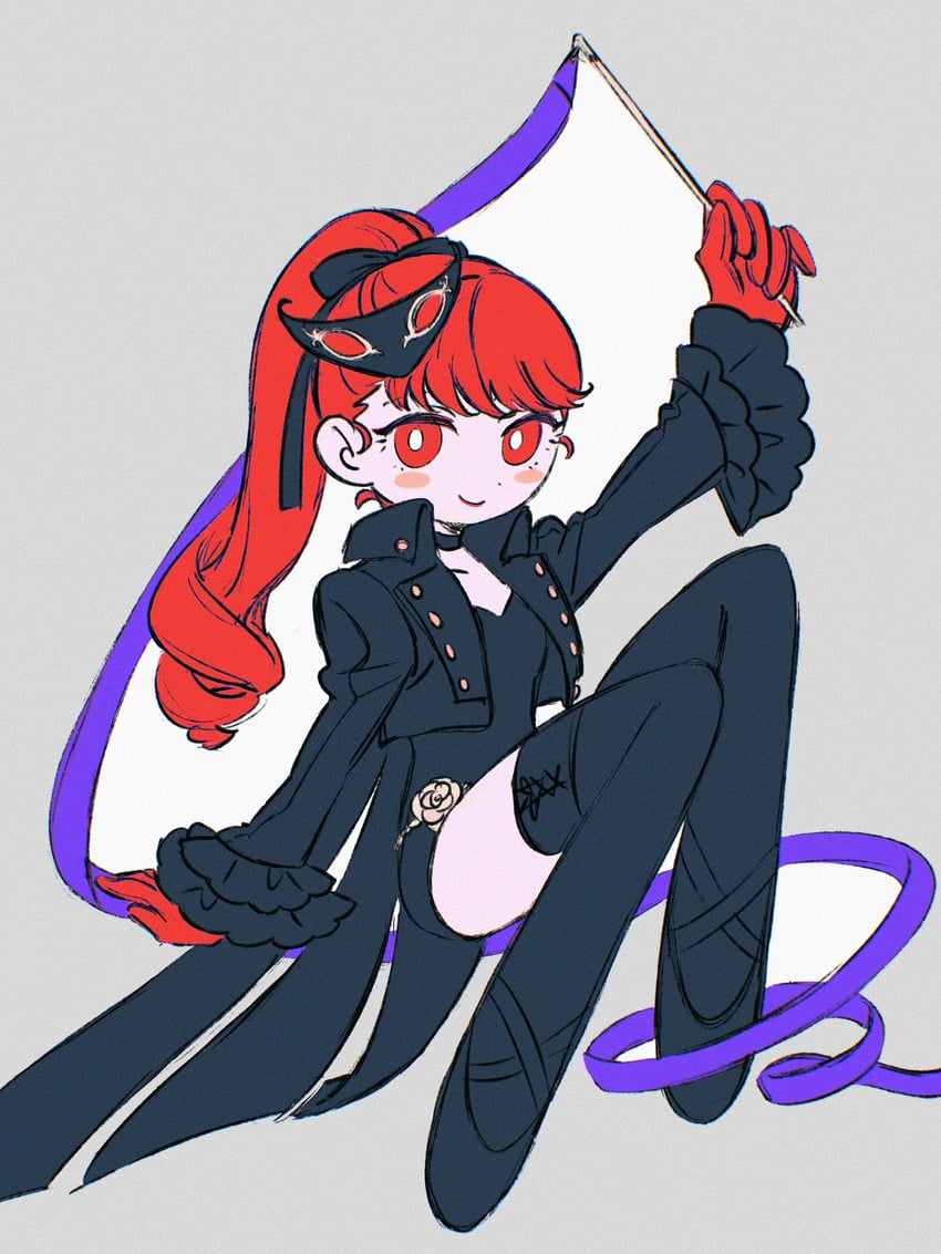 yoshizawa kasumi and violet (persona and 2 more) drawn by machihazure