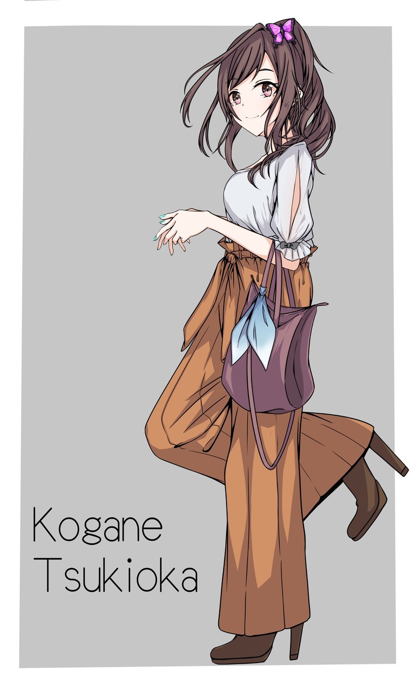 tsukioka kogane (idolmaster and 1 more) drawn by kakuzatou_(cubesugar03196)