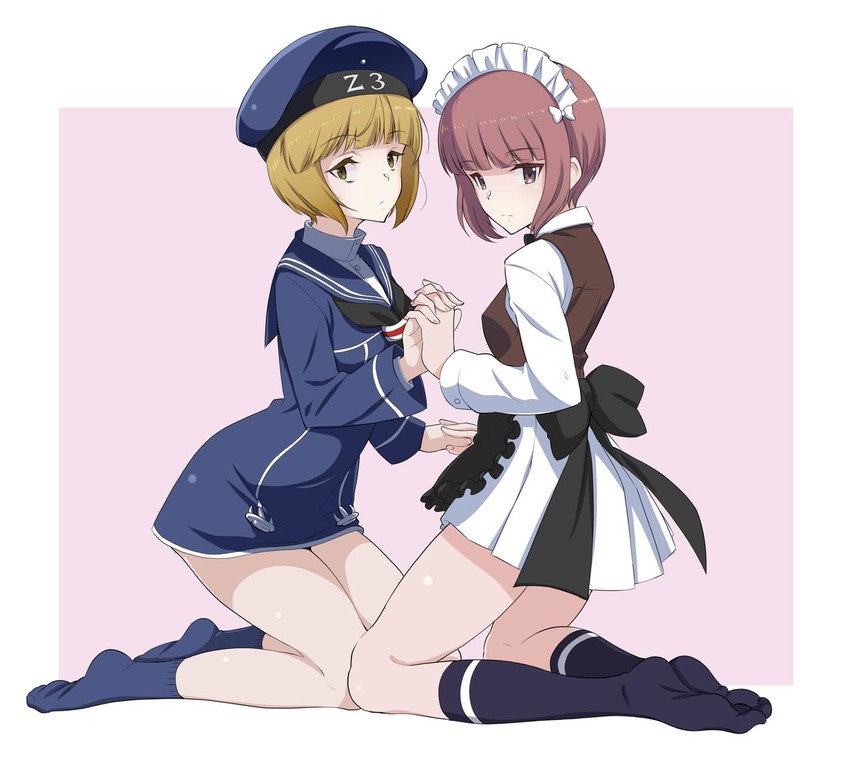 z3 max schultz and cutlass (kantai collection and 1 more) drawn by kurihara_kenshirou