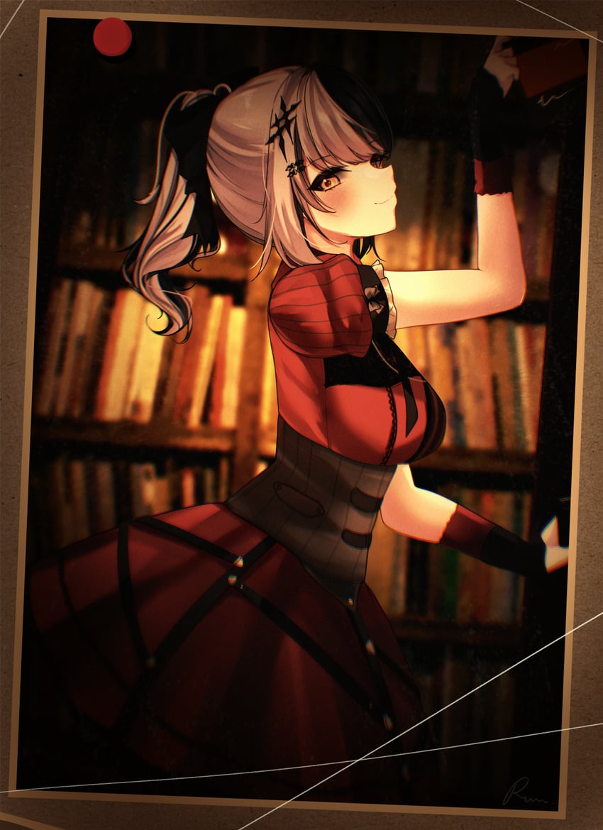 shiori novella (hololive and 1 more) drawn by reianly