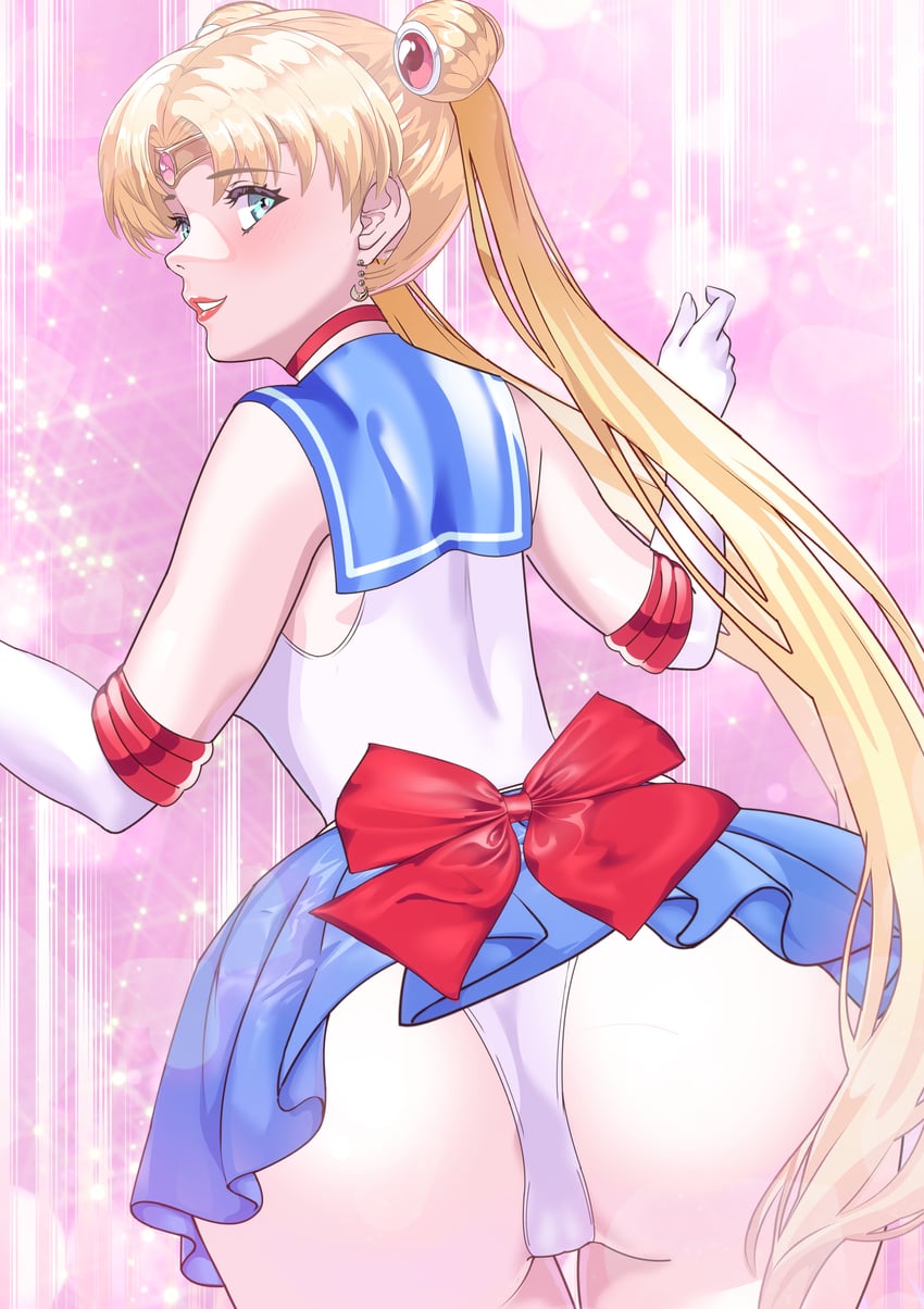 tsukino usagi and sailor moon (bishoujo senshi sailor moon) drawn by arion_canvas